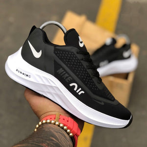 NK Air Running Negro Blanco + Envío gratis